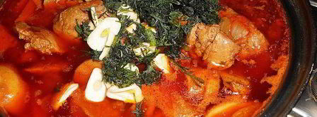 куриная печень с грибами. Шаг 4