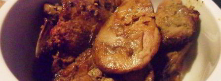 куриная печень со специями. Шаг 5