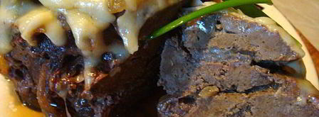 печень говяжья, запеченная под сырной шапкой. Шаг 5