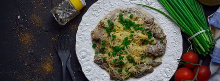 печень куриная в сливках. Шаг 7