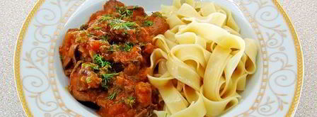 печень куриная в яблочном соусе в микроволновке. Шаг 16