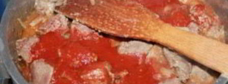 печень по-строгановски. Шаг 3