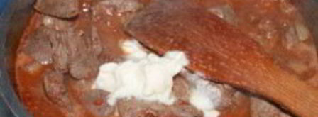 печень по-строгановски. Шаг 4