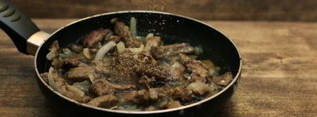 печень с луком. Шаг 7