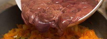 печень с овощами. Шаг 3