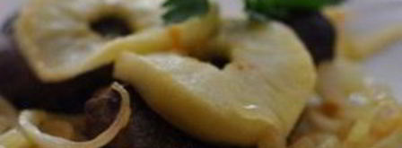 печень с яблоками. Шаг 7