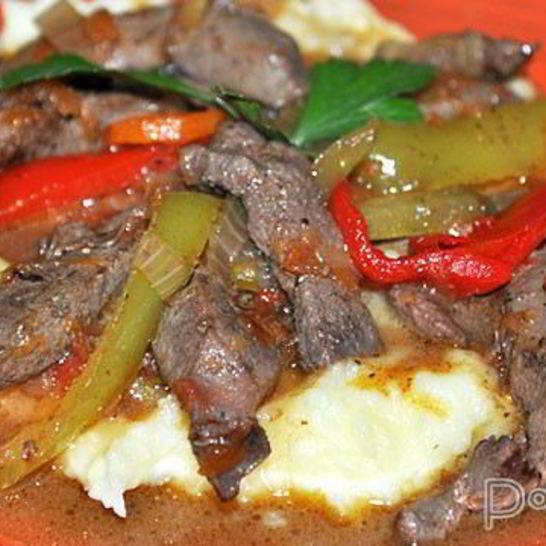 Рецепт печени со сладким перцем