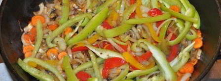 печень со сладким перцем. Шаг 4