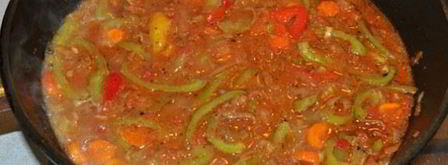 печень со сладким перцем. Шаг 5