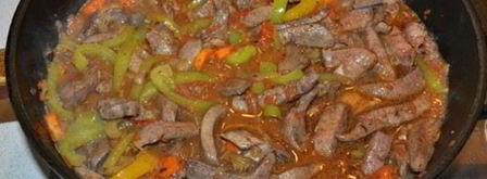 печень со сладким перцем. Шаг 6