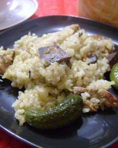 Печень со свининой