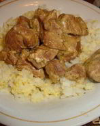 Печень тушеная