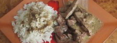 печень, тушенная в соусе. Шаг 4