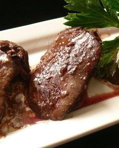 Печень в медовой глазури