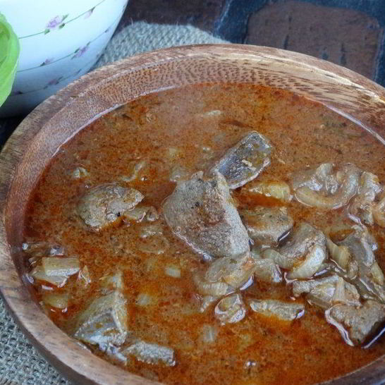 Рецепт печени в соусе