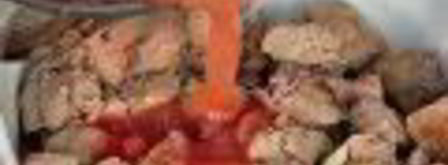 печенка индейки в сливовой заливке. Шаг 3