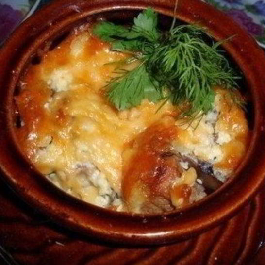 Рецепт сочной куриной печени под сыром