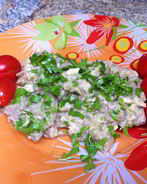 Тушеная говяжья печень