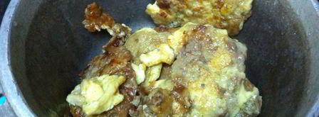 тушеная говяжья печень. Шаг 7