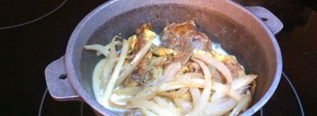 тушеная говяжья печень. Шаг 10