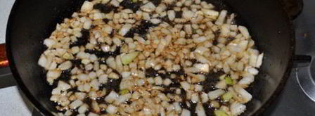 жареная печень с яблоками. Шаг 3