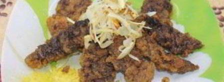 жареная печень свиная. Шаг 5