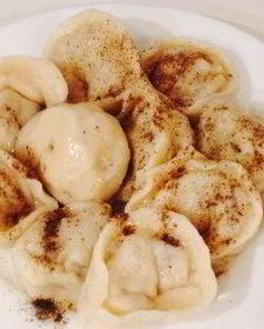 Домашние пельмени со смешенным фаршем