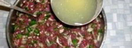 фарш для хинкали. Шаг 8