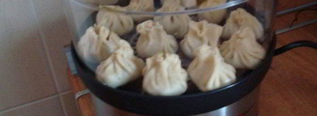 китайские пельмени дим сам с креветками. Шаг 4