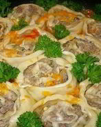 Ленивые мясные пельмени