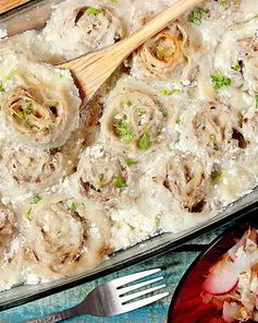 Ленивые пельмени из лаваша