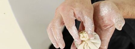 настоящие хинкали. Шаг 8