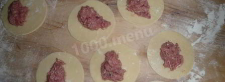 пельмени из говядины и свинины по-уральски. Шаг 13