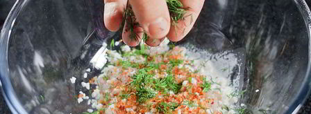 пельмени с лососем и судаком. Шаг 4