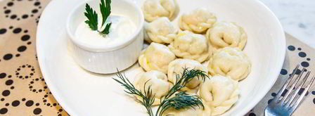 пельмени с лососем. Шаг 7