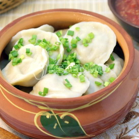 Рецепт пельменей с тыквой