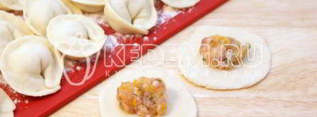 пельмени с тыквой. Шаг 8