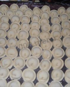 Пельмени сибирские с чесноком