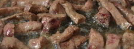 пельмени в горшочках с печенью. Шаг 5