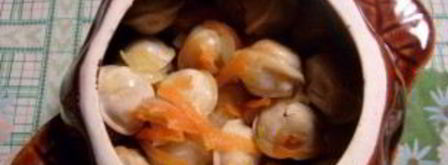 пельмени, запеченные в горшочке. Шаг 7