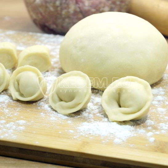 Рецепт пельменного теста