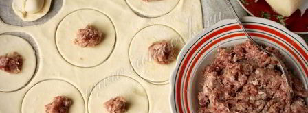 сочные пельмени на заварном тесте. Шаг 4