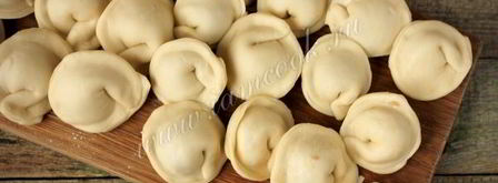 сочные пельмени на заварном тесте. Шаг 6