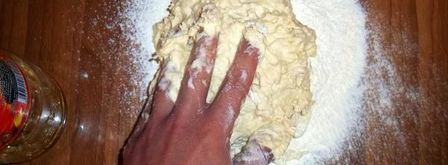 великолепное пельменное тесто на ряженке. Шаг 3