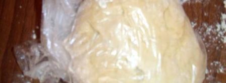 великолепное пельменное тесто на ряженке. Шаг 6