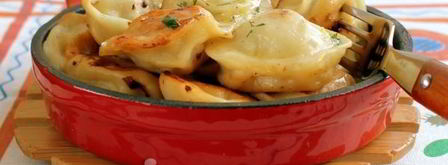 замороженные пельмени на сковороде. Шаг 11