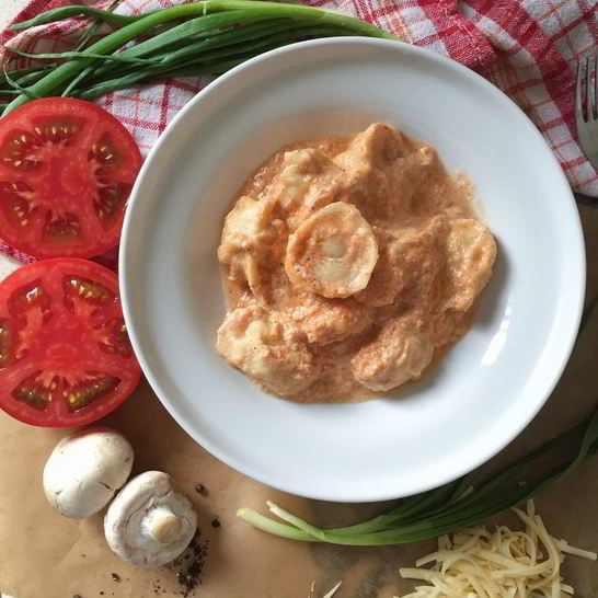 Рецепт запеченных пельменей