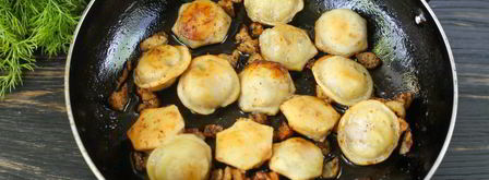 жареные пельмени. Шаг 4