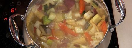 баранья нога с овощным пловом. Шаг 3