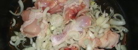 дошеме — плов с курицей. Шаг 3